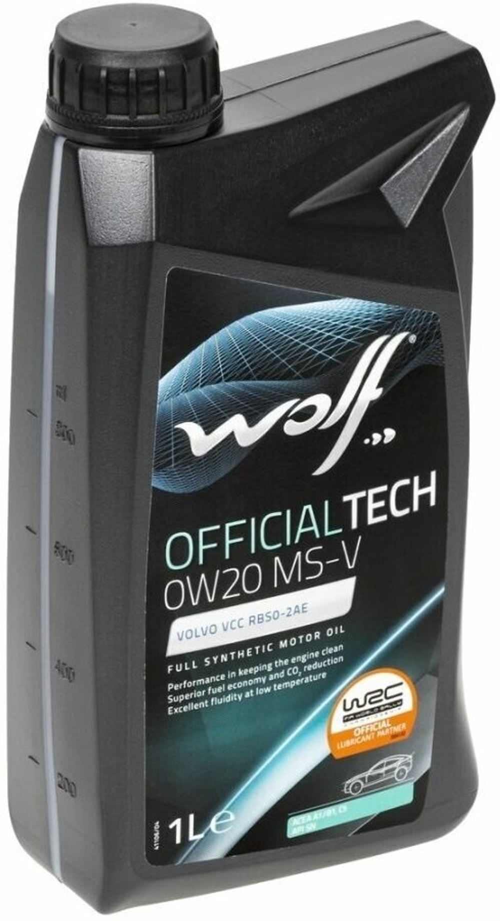 Масло моторное OFFICIALTECH 0W20 MS-V 1L Wolf Oil 8332517