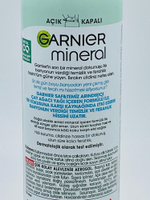 Антиперспирант Garnier Saf&Temiz Mineral, спрей, женский, без спирта, с маслом чайного дерева, 48 ч