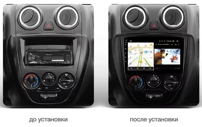 Магнитола в отсек 1DIN - Teyes CC4L-DTS монитор 9" IPS, Android 14, Быстрая, Snapdragon 662, CarPlay, 4G SIM-слот