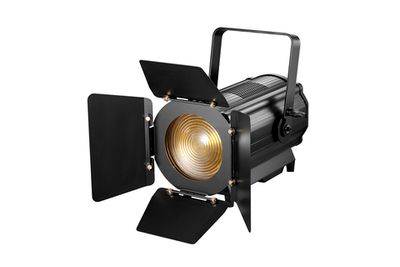 LED Fresnel Spotlight with Auto Zoom — Fresnel прожектор 300 Вт RGBAL