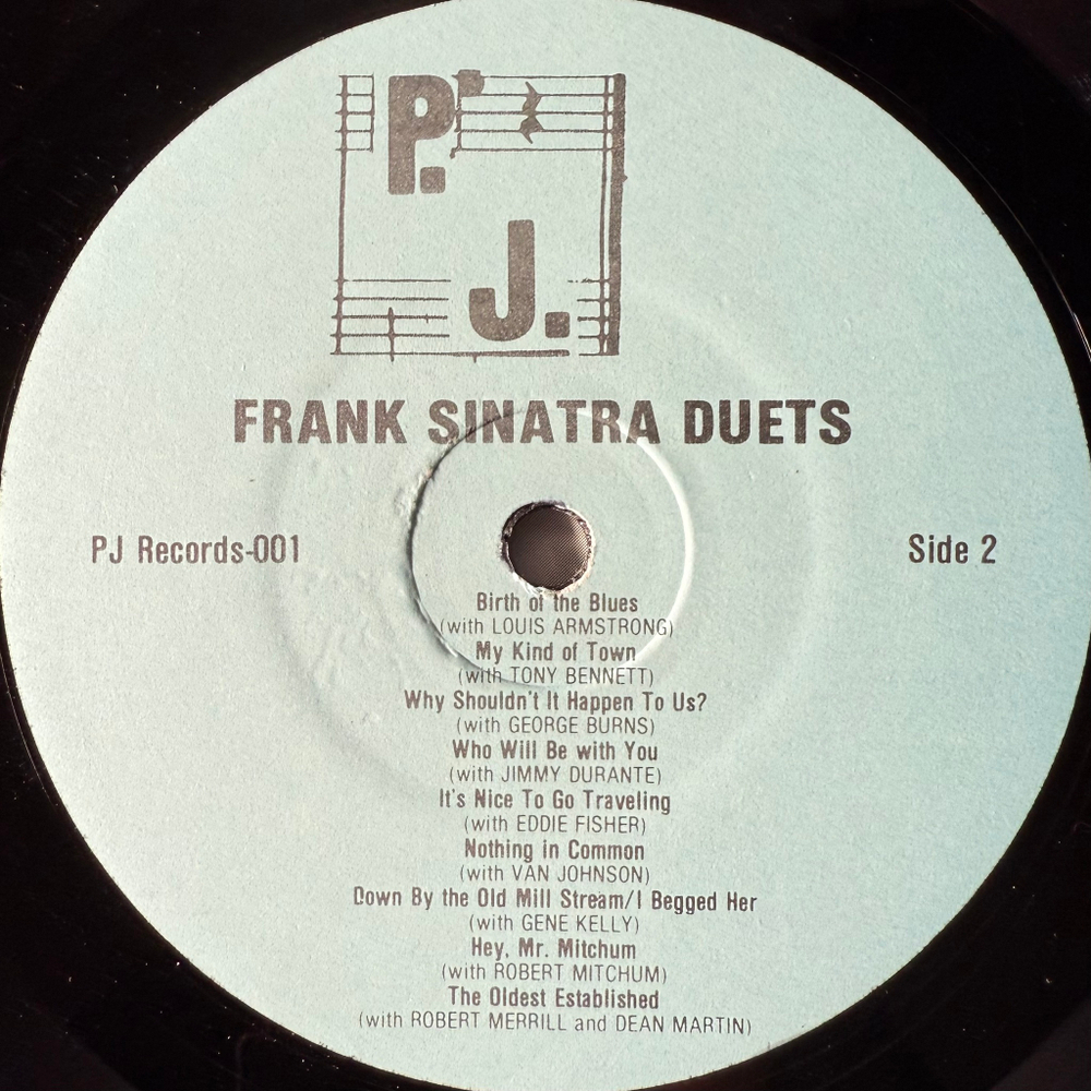 Frank Sinatra ‎– The Frank Sinatra Duets (США 1984г.)