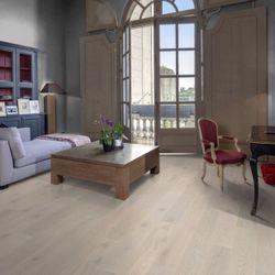 Паркетная доска Kahrs Дуб Снег Матовый Лак (OAK NOUVEAU SNOW)