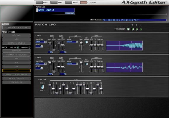ROLAND AX-Synth