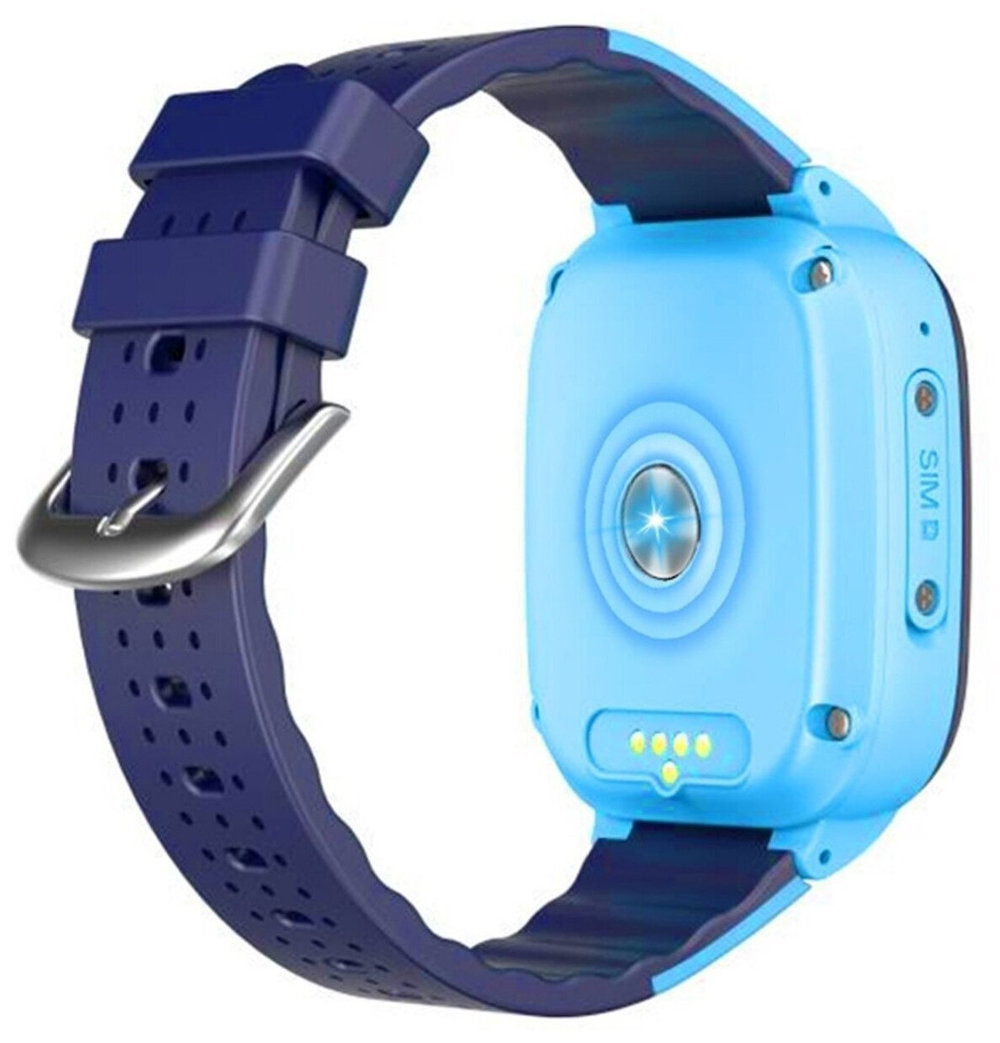 Детские умные часы Smart Baby Watch LT-25 4G Wi-Fi, голубой