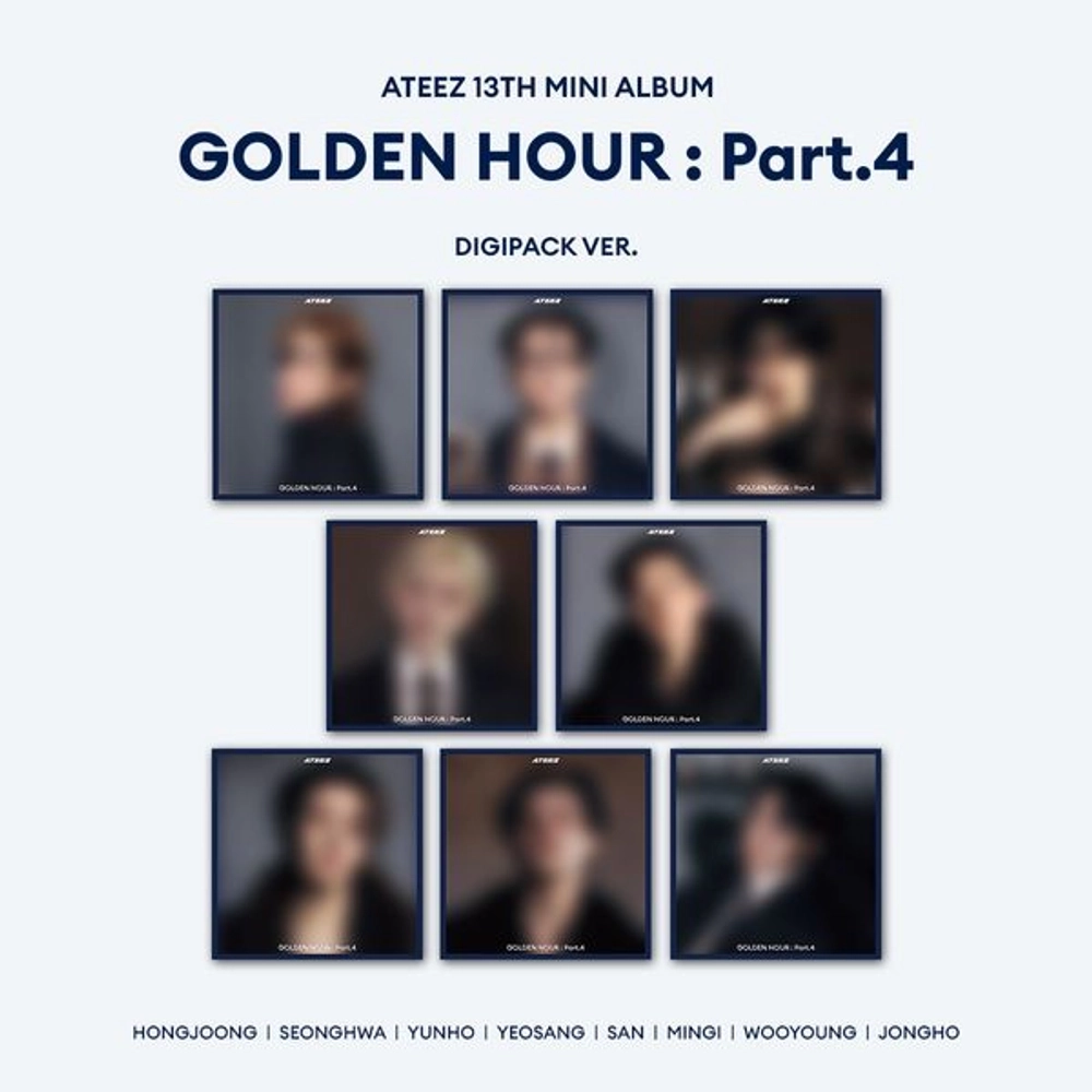 Альбом ATEEZ - GOLDEN HOUR : Part.4 (DIGIPACK Ver)