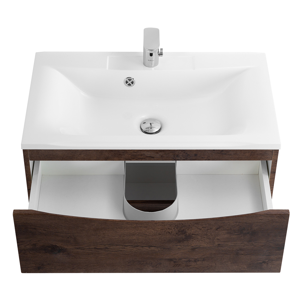 Тумба подвесная с раковиной BelBagno MARINO-750-2C-SO-RW-P