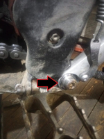KTM и Husqvarna втулка подножки