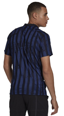 Мужское теннисное поло Adidas Freelift Polo ENG M - legend ink/white
