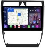Магнитола для Audi A6 C5 2001-2004 - FarCar S400-TS18 монитор 9.5" QLED на Android 14, CarPlay, 4G SIM-слот