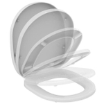 Сидение и крышка CONNECT для унитаза, с функцией плавного закрытия, дюропласт E712701