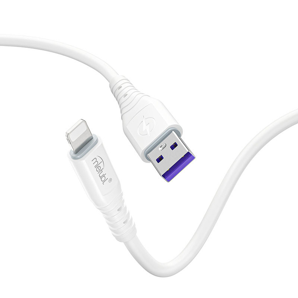 Кабель Mietubl MTB-DCULB01 USB-Lightning 2.4A 1м PVC White