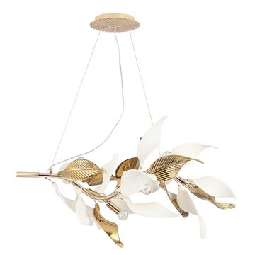 Подвесная люстра Е14 Stefania SP6 золото Crystal Lux