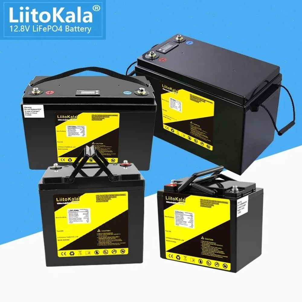 Аккумулятор Lifepo4 LIITOKALA 12V 150Ah (12V 150Ah/LCD)