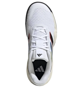 Детские Кроссовки теннисные  Adidas Barricade K - cloud white/core black/core black