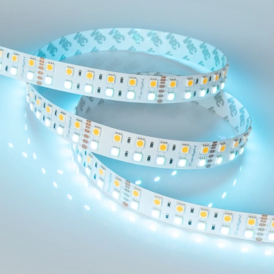 Лента RT-B144-19mm 24V RGBW-Warm (32 W/m, IP20, 5m) (Arlight, Открытый)