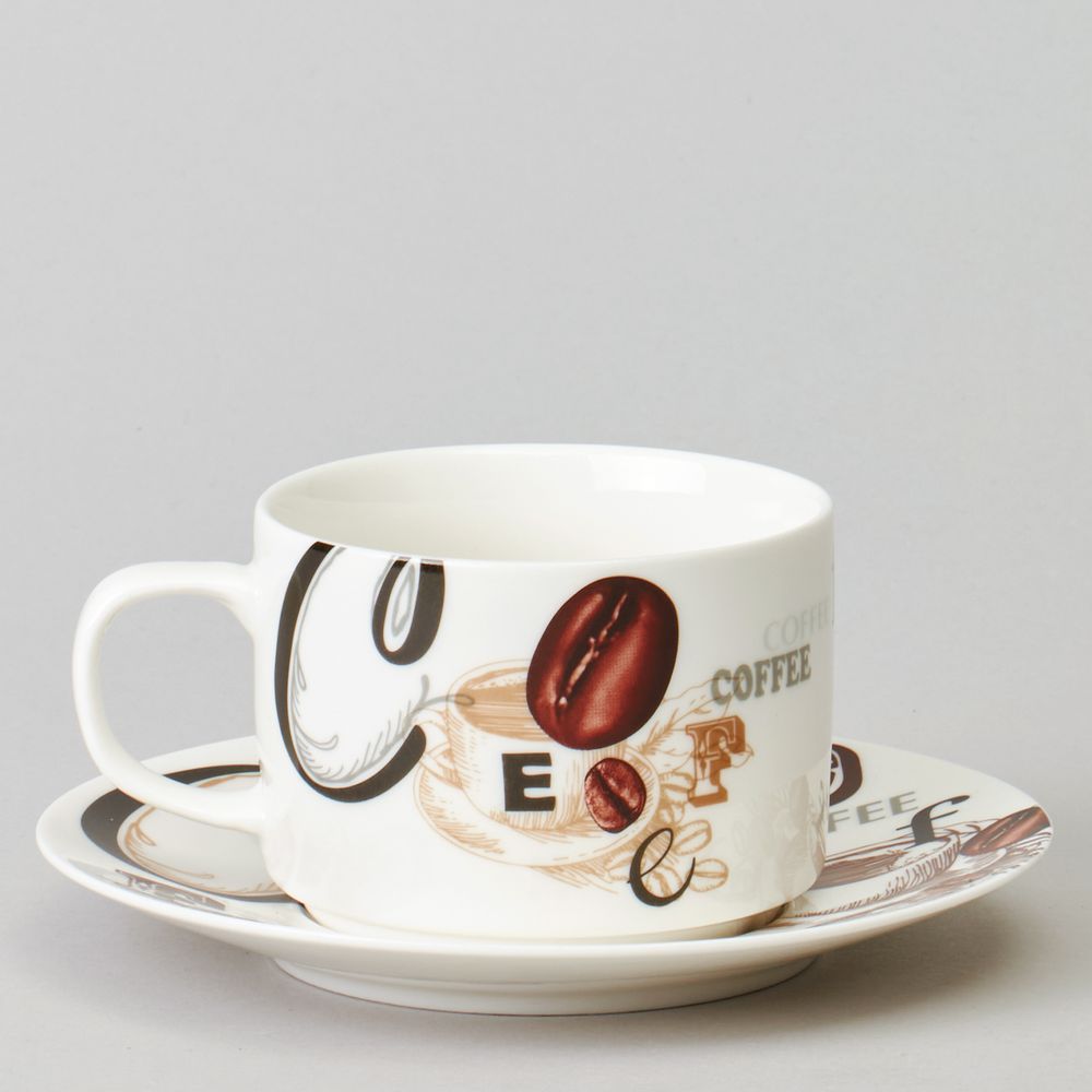 КОФЕЙНЫЙ НАБОР LEFARD "COFFEE MANIA" НА 6 ПЕР. 12 ПР. 180 МЛ