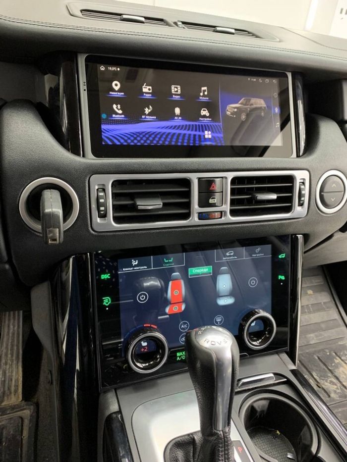 Магнитола для Range Rover 2005-2012 - RDL-1663 монитор 10.25" на Android 12, Быстрая, CarPlay, 4G SIM-слот