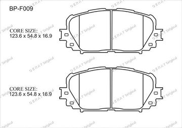 BP-F009 Vitz, Yaris (перед)