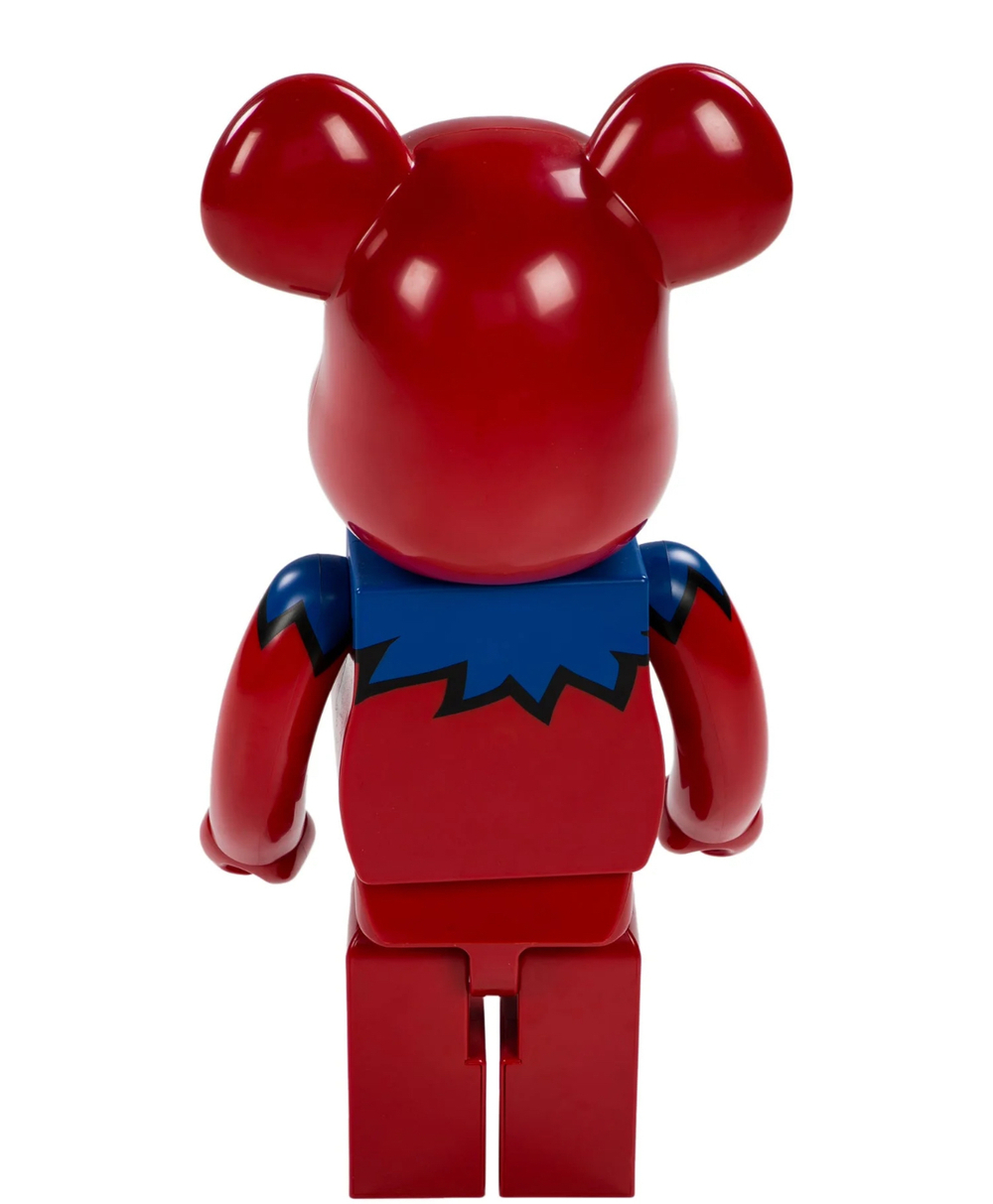 BE@RBRICK GRATEFUL DEAD DANCING BEARS RED 1000% 2014