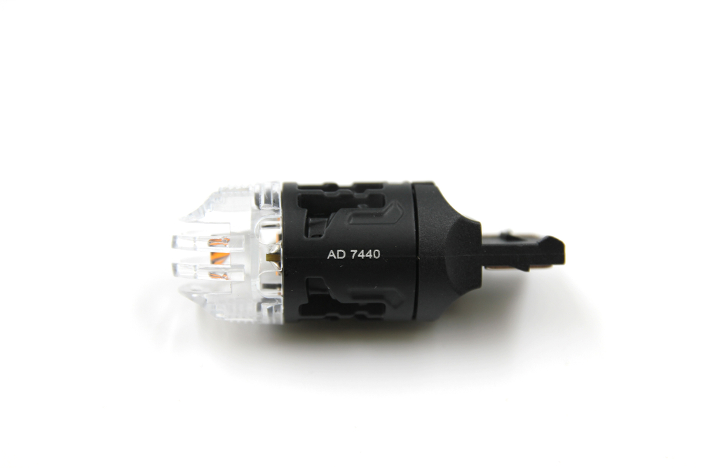 Светодиодная лампа ZY-7440-30W-11SMD оранжевый (7035 8 чипов, 1860 3 чипа) с обманкой, 1шт