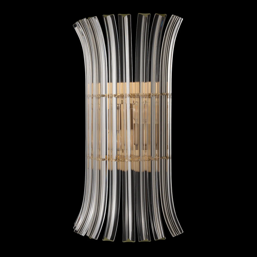Бра Crystal Lux CASCADA AP2 BRASS