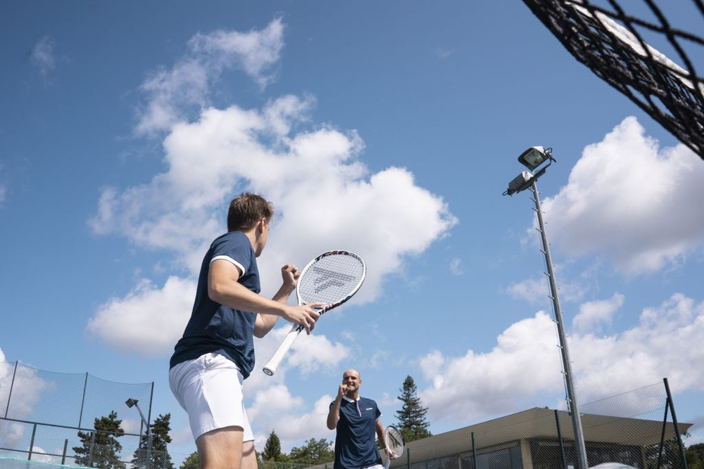 Теннисная ракетка Tecnifibre TF40 315 16x19 + Струны + Натяжка