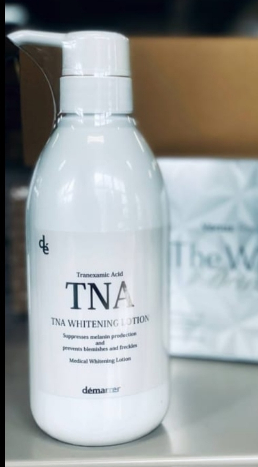 DEMARRER TNA Whitening Lotion - осветляющий и подтягивающий лосьон против пигментации 500 мл.