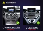 Магнитола для Mercedes-Benz V-класс W447 2014-2019 NTG 5.0/5.1 - Kuberg MKD монитор 12.5", Android 11, Быстрая, CarPlay, SIM-слот