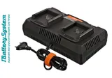 SBC20M зарядное устройство Sturm! 18В,1BatterySystem, 2 x 4,5 А для двух батарей — фото 4
