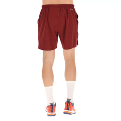 Мужские теннисные шорты Lotto Tech 1 D1 7in Shorts Men - Dark Red