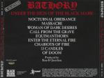 Bathory / Under The Sign Of The Black Mark (RU)(CD)