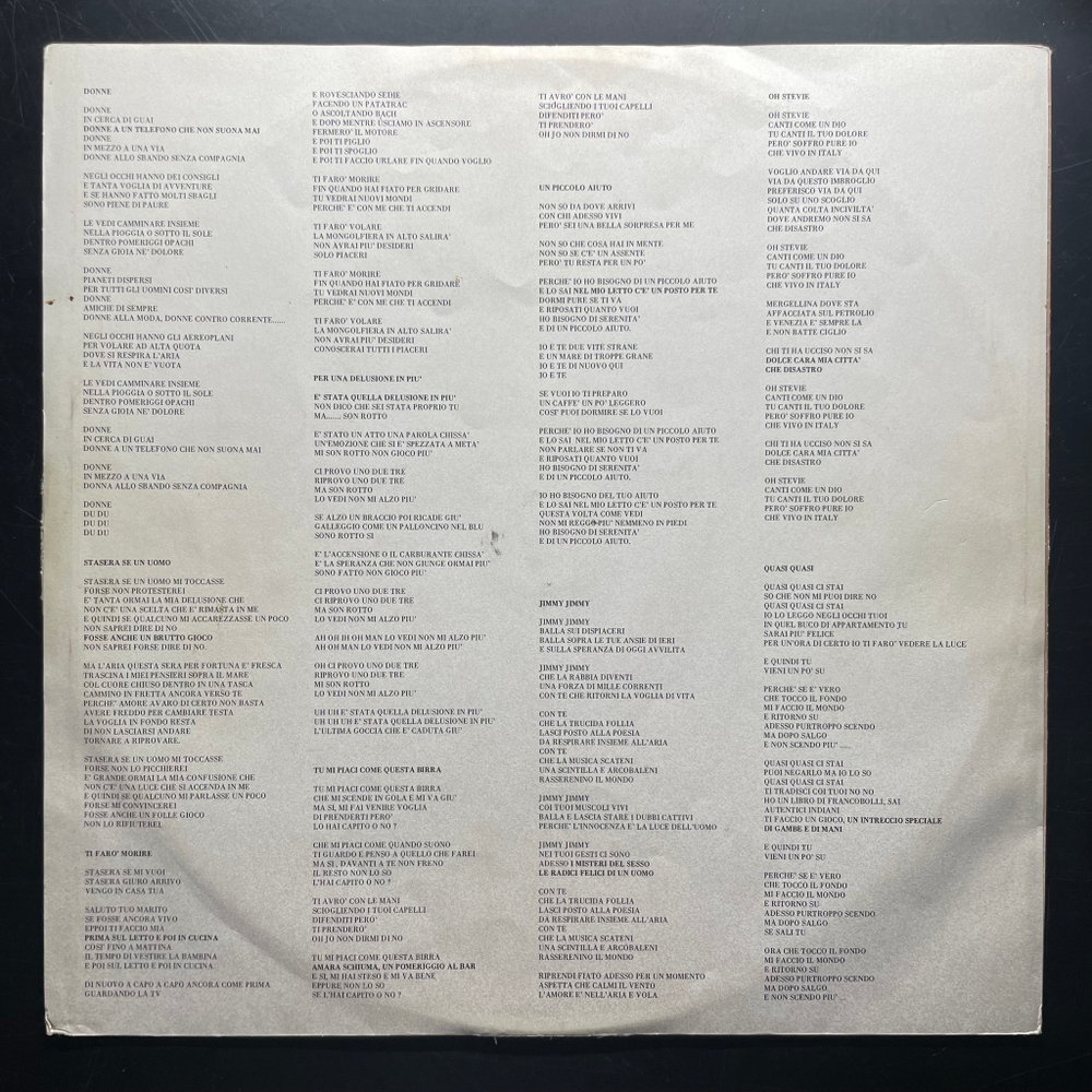 Zucchero & The Randy Jackson Band (Италия 1985г.)