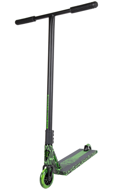 Самокат Tech Team трюковой Freak WT green 1/4 Зелёный