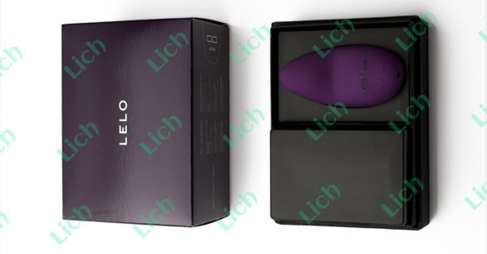Сливовый шелковистый клиторальный стимулятор Lily (LELO)