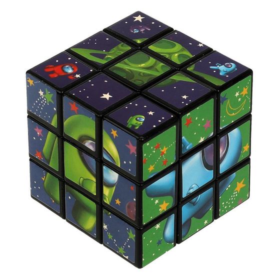 Логическая игра кубик 3х3, фигурки, блист.11*17*9см ИГРАЕМ ВМЕСТЕ