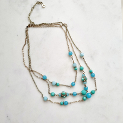 Колье Anne Klein бирюза