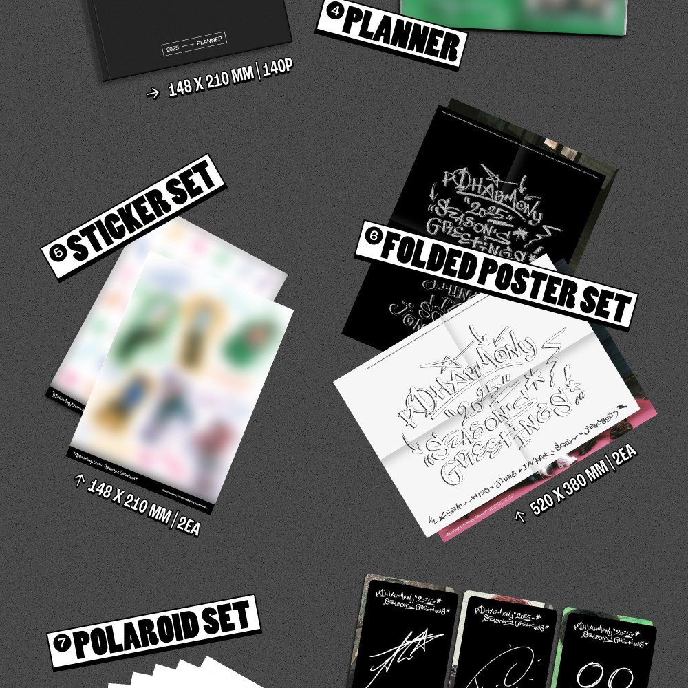Набор P1Harmony - 2025 Season’s Greetings