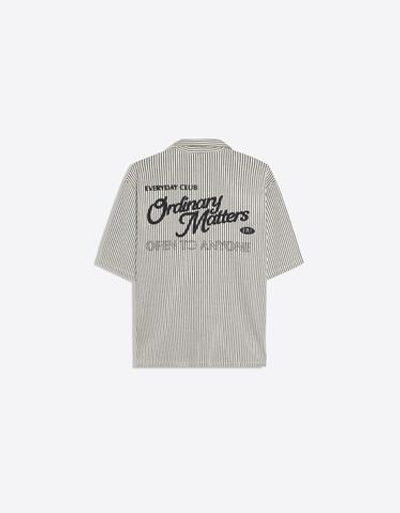 Мужская рубашка boxy fit с коротким рукавом и принтом, арт. 2661/218 - BERSHKA