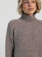 Свитер удлиненный Вексана (кофе с молоком) Б16497-12М LT Collection