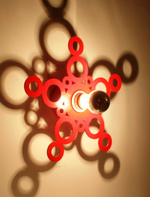 бра Happy Rings  5d ( red )