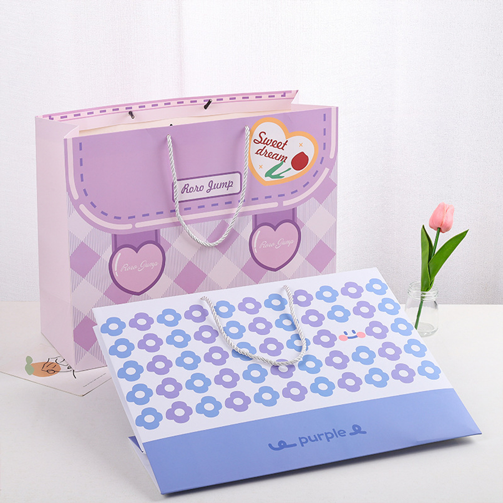 Подарочный пакет "Spring" 42х33х15 см