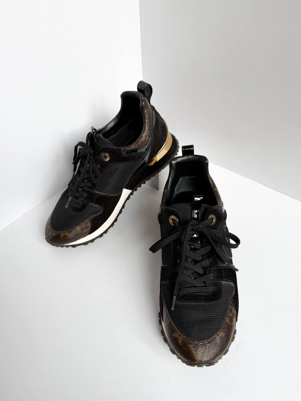Комбинированные кроссовки Louis Vuitton, 37