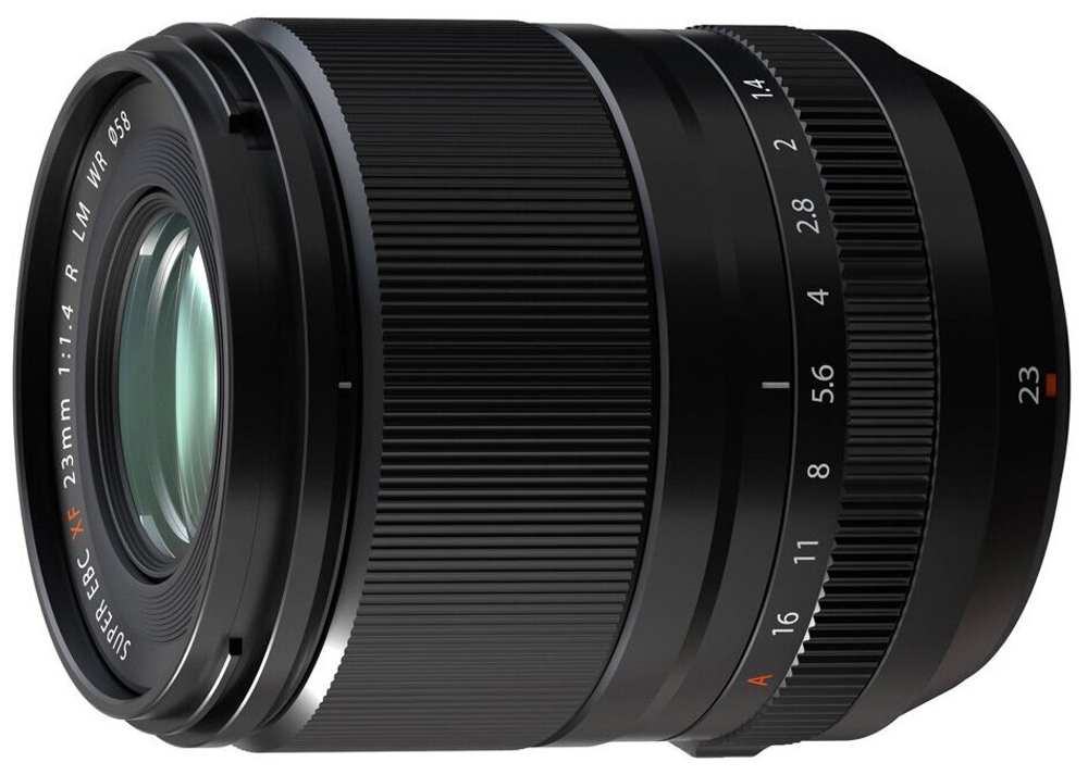 Fujinon XF 23mm f/1.4 R LM WR, черный