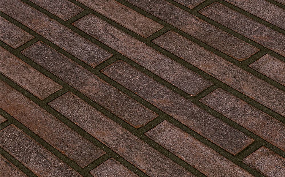 Кирпич клинкерный полнотелый Plinfa Iron 2302, 270x85x50
