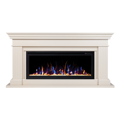 Каминокомплект Real Flame Ontario 42/BV WT с очагом Saphir 42