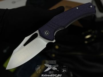 Нож складной CIVIVI BullTusk C23017-3 сталь клинка Sandvik 14C28N, рукоять Micarta
