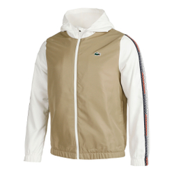 Мужские теннисные Костюмы Lacoste Tracksuit Men - Beige, White