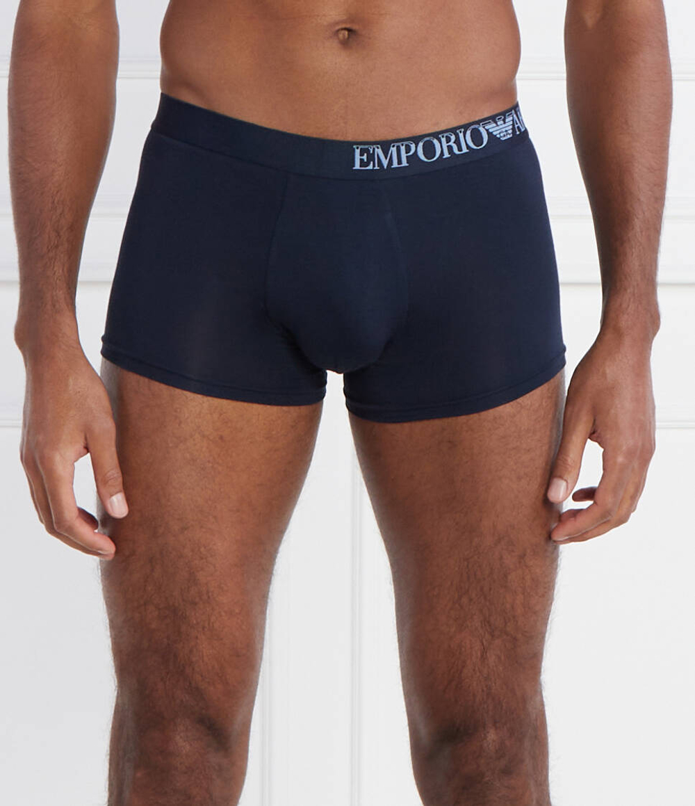 Трусики-боксеры 2шт. Emporio Armani - темно-синий(111210 4R733)