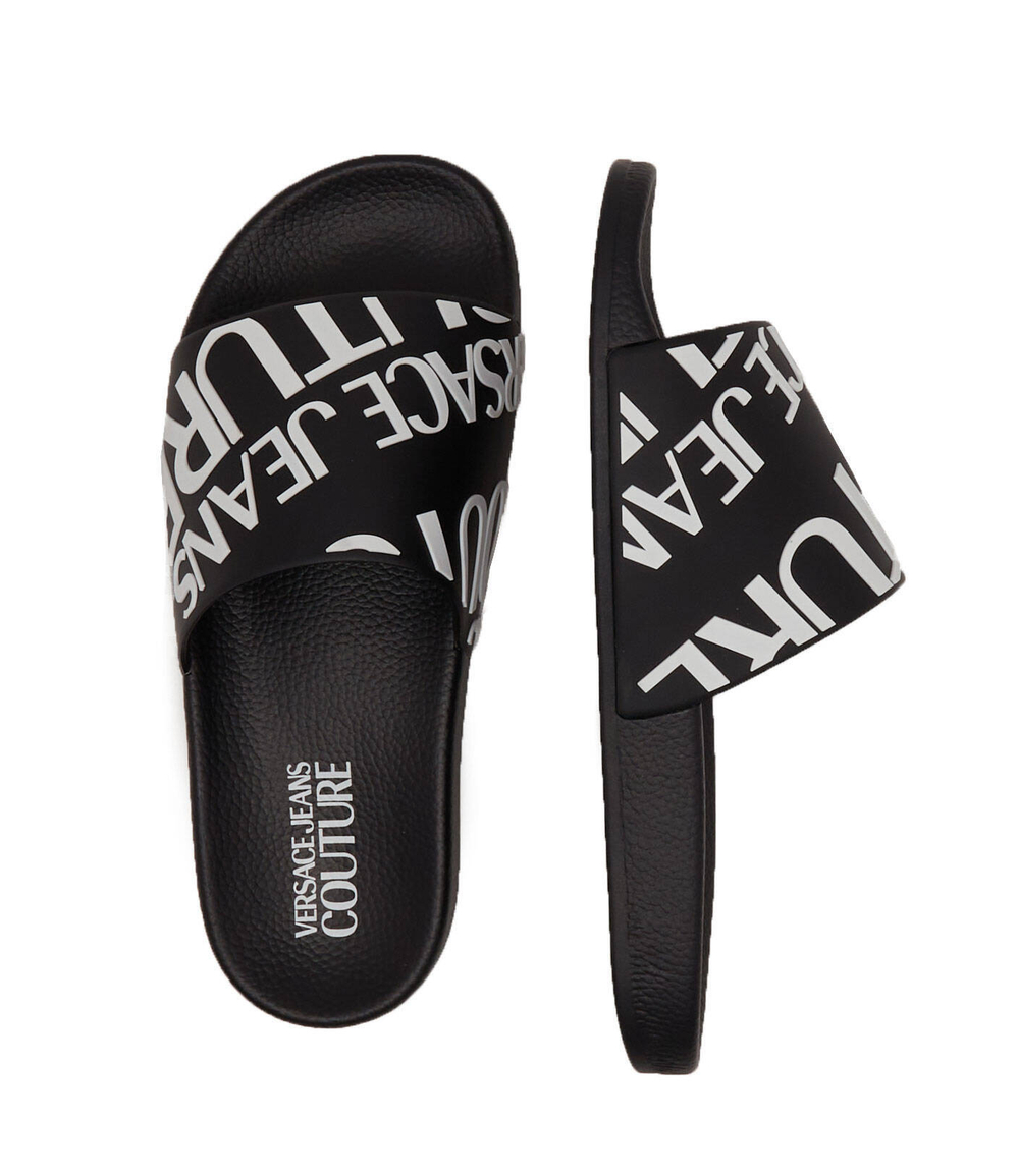 Шлепанцы Versace Jeans Couture - черный(75VA3SQ171352)