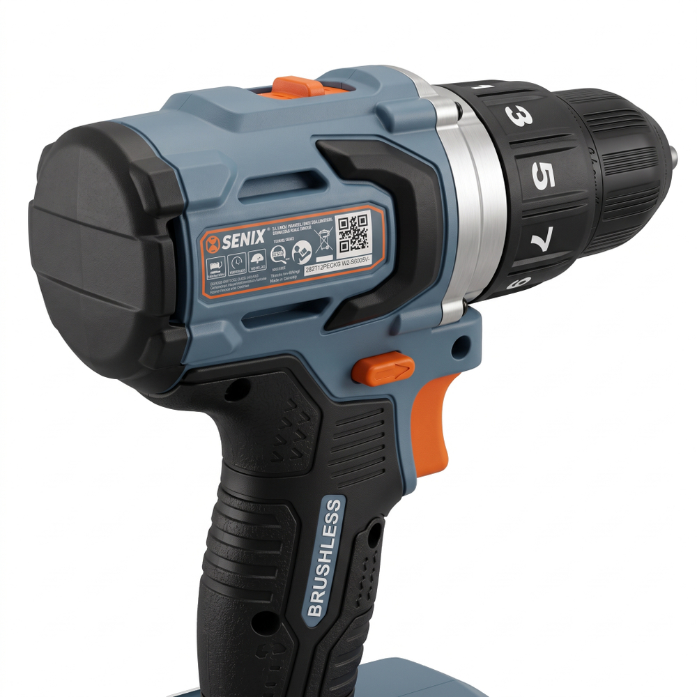 Дрель-шуруповерт аккумуляторная SENIX PDDX2-M2-EU